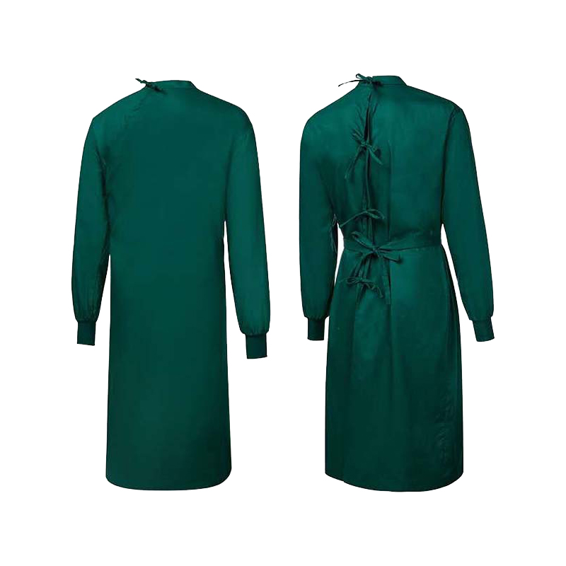 Tovární prodej bavlna tmavě zelené chirurgické šaty omyvatelné